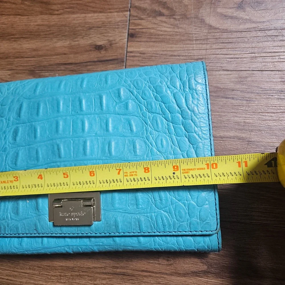 Kate‎ Spade New York Orchard Valley Fiona Croc Embossed Leather Crossbody Bag